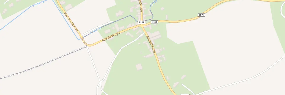 Plan du 36 Rte du Calvaire à Armentières-sur-Avre