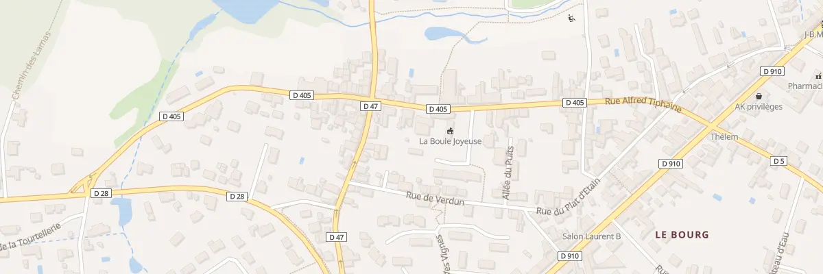 Plan du 20 Rue Alfred Tiphaine à Monnaie