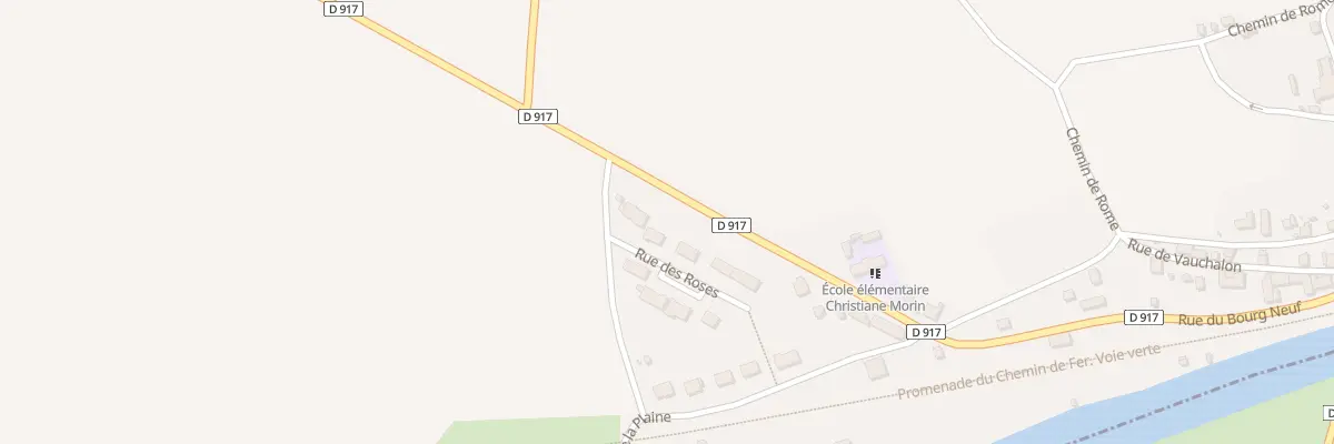Plan du 4 Rue des Roses à Troo