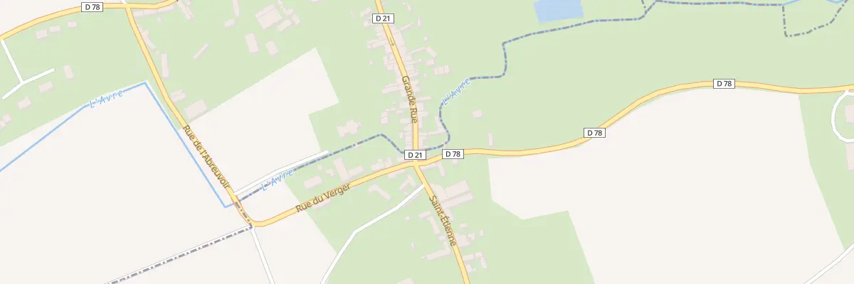 Plan du 43 Gr Grande Rue à Chennebrun