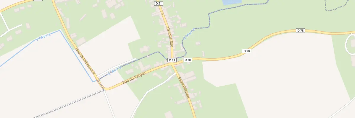 Plan du 12 Saint Etienne à Armentières-sur-Avre