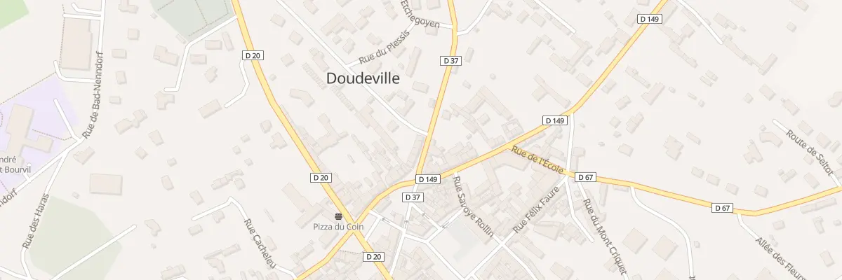 Plan du 16 Rue du Patis au Prêtre à Doudeville