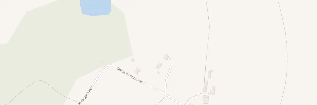 Plan du 640 Rte de Rocayren à Hautefage-la-Tour