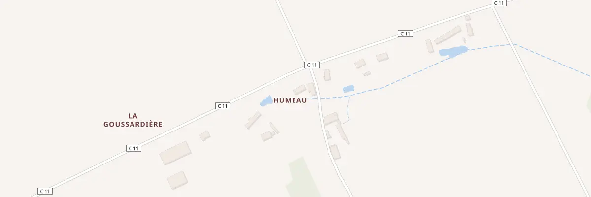 Plan du 19 Humeau à Tauxigny-Saint-Bauld