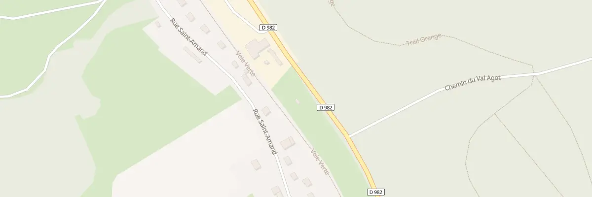 Plan du 286 Rte du Trait à Rives-en-Seine