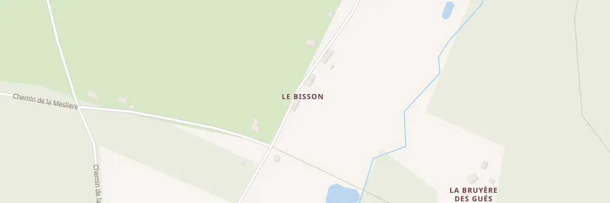Plan du 3 Le Bisson à Charencey