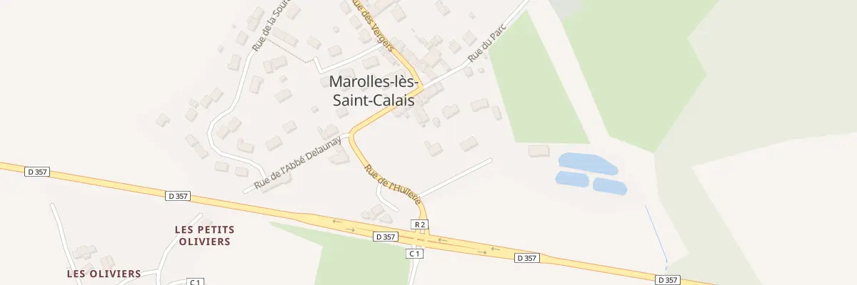 Plan du 11 Pl de L Eglise à Marolles-lès-Saint-Calais