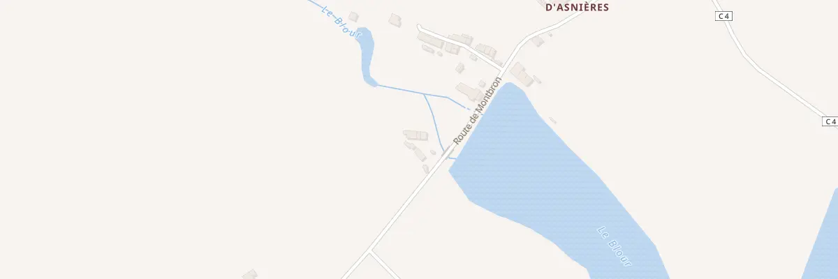 Plan du 14 Moulin d’Asnieres à Asnières-sur-Blour