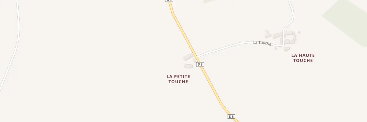 Plan du 43 La Petite Touche aux Hayes