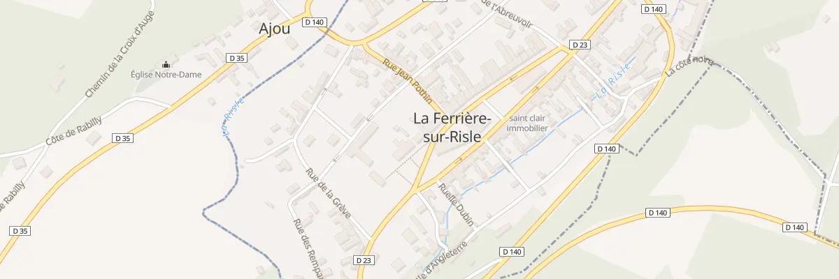 Plan du 3 Pl de la Mairie à La Ferrière-sur-Risle