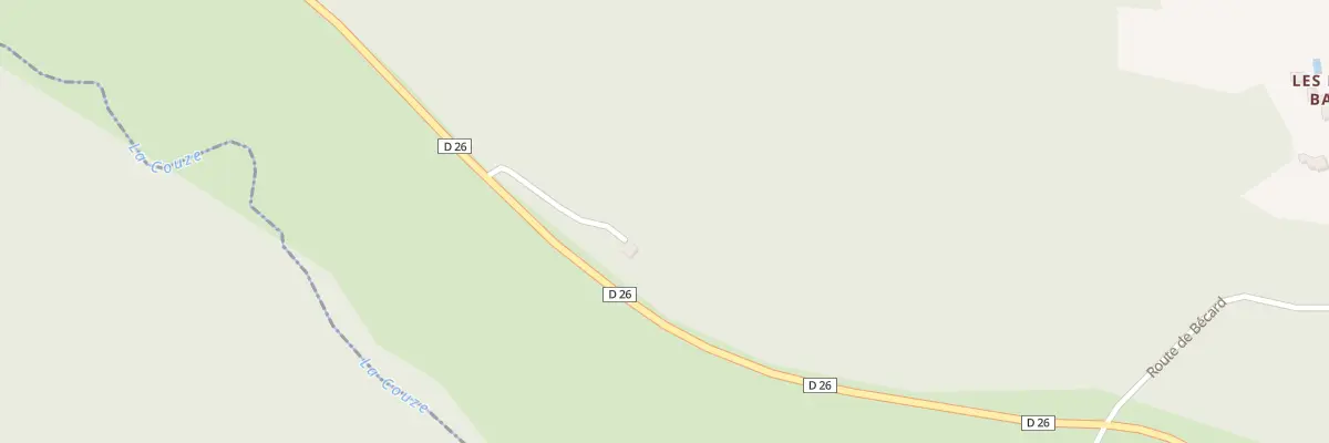 Plan du 174 Les Fossettes à Saint-Avit-Sénieur