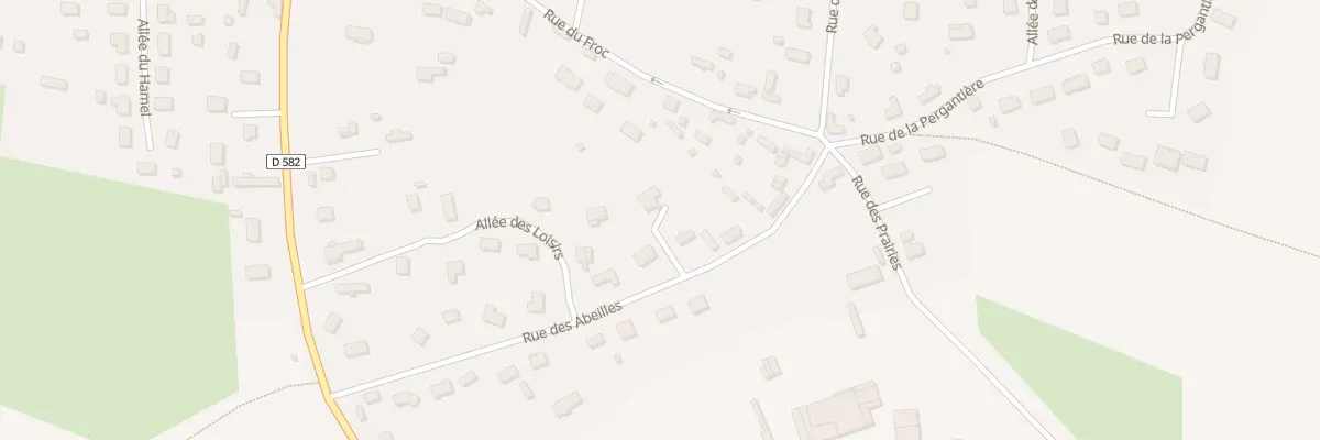 Plan du 12 Rue des Abeilles à Boissey-le-Châtel