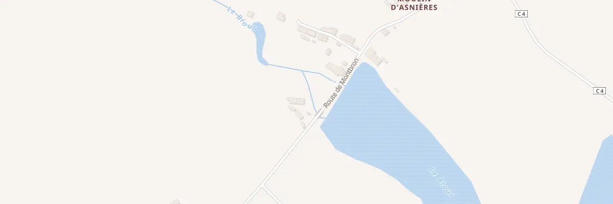 Plan du 13 Moulin d’Asnieres à Asnières-sur-Blour
