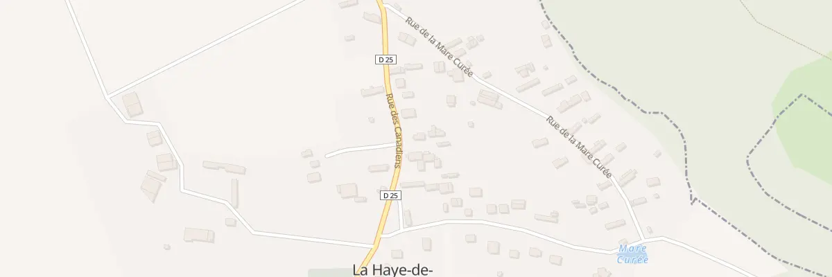 Plan du 17 Rue des Canadiens à La Haye-de-Calleville