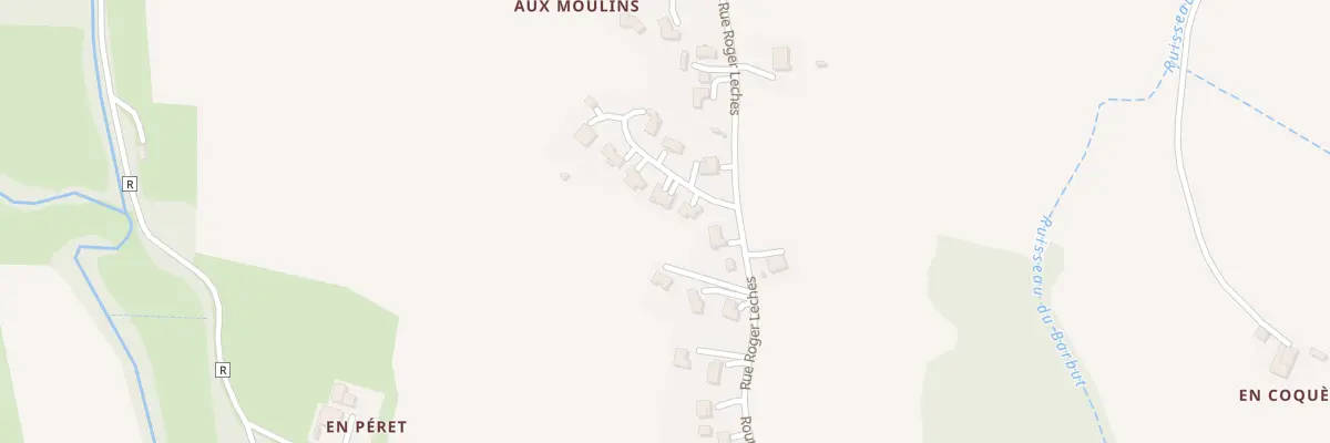 Plan du 3 Rue Francois Alem Rousseau à Aubiet