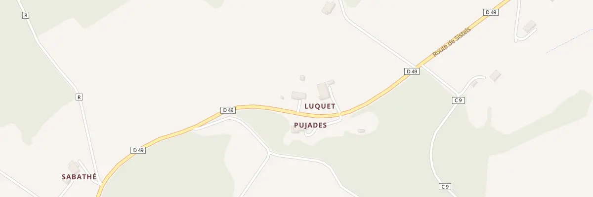 Plan du 5108 Bourre à Flamarens