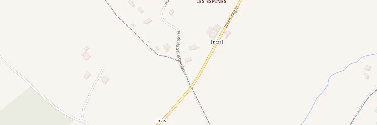 Plan du 80 Rte de Saint Damien à La Sauvetat-de-Savères