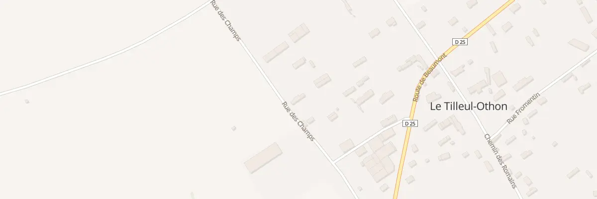 Plan du 4 Rue des Champs - Le Tilleul à Goupil-Othon