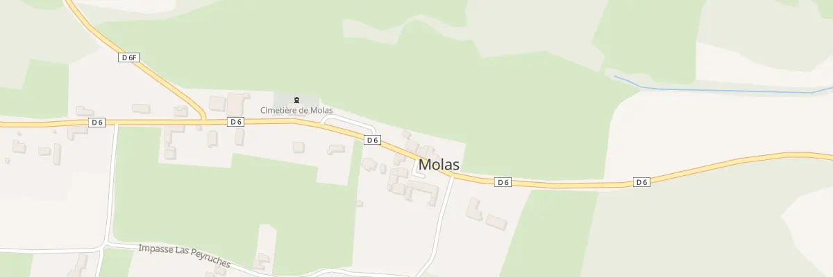 Plan du 45 Le Village à Molas