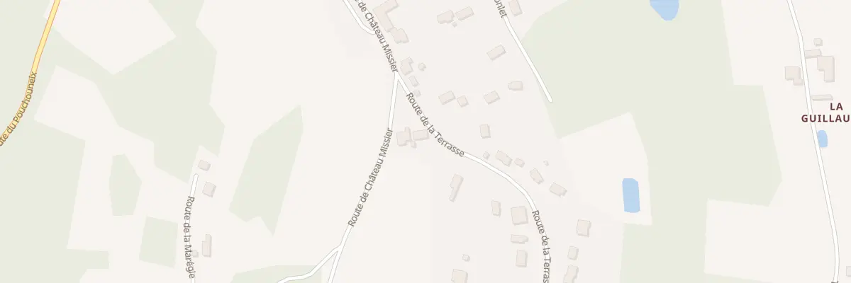 Plan du 77 Rte de la Terrasse à Sanilhac