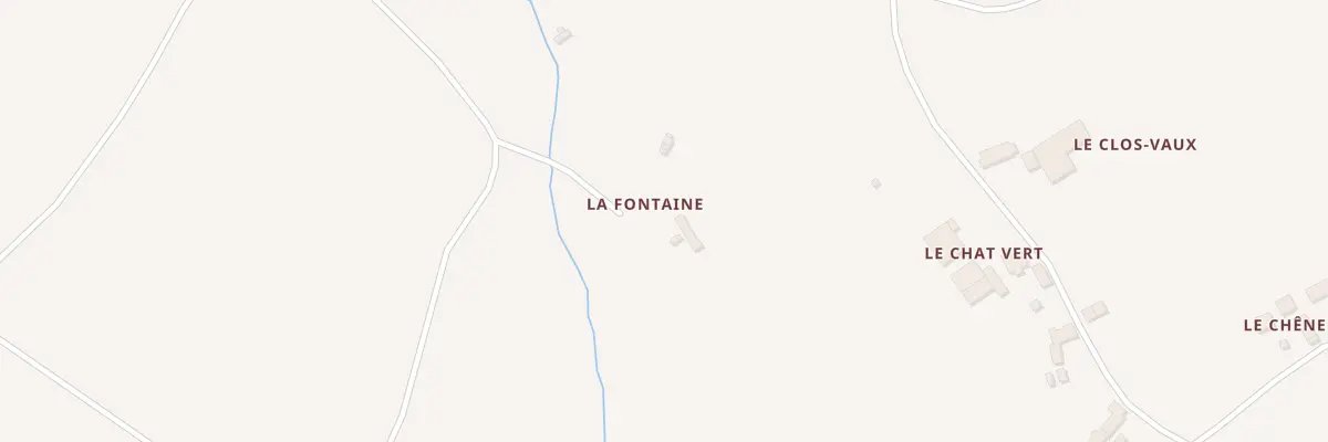 Plan du 112 La Fontaine à Cellé