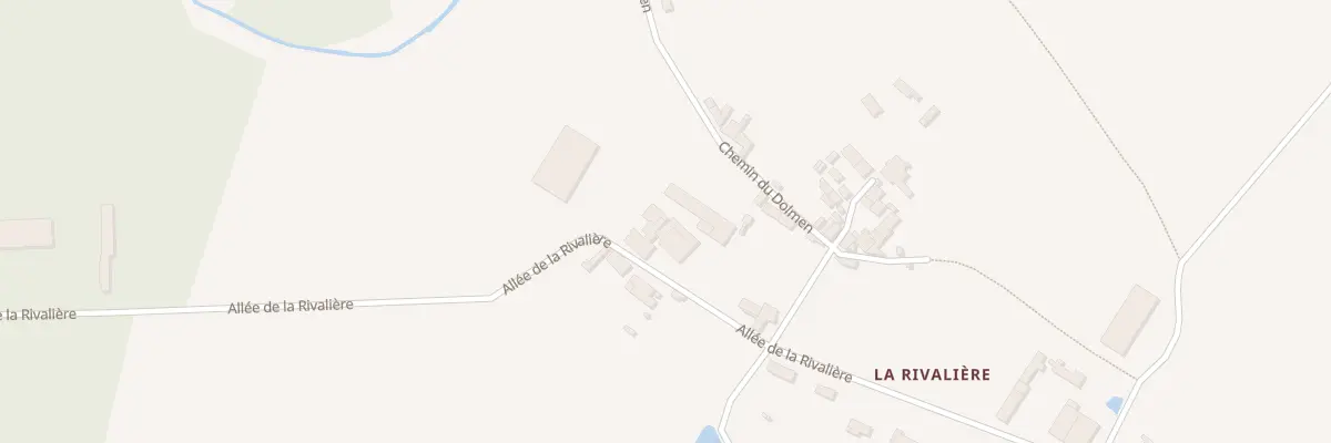 Plan du 1 All de la Rivalière à Sillars