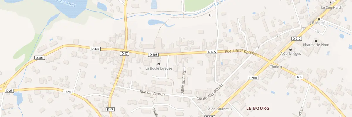 Plan du 9001 Pl Charles de Gaulle à Monnaie