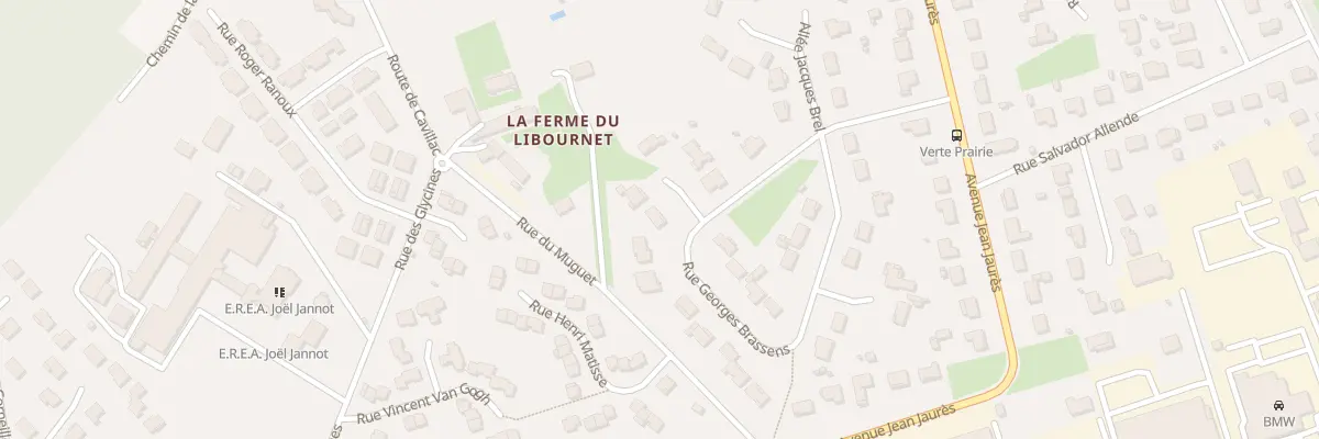 Plan du 1 All Jacques Prévert à Trélissac