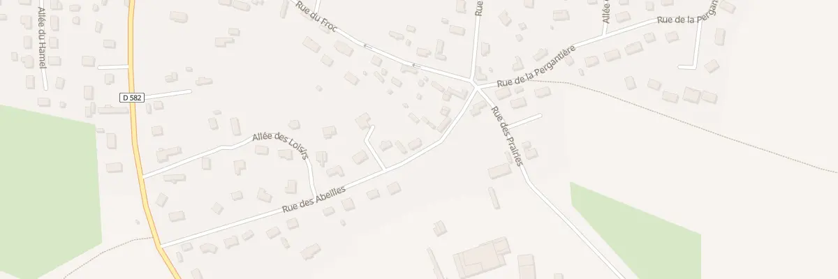 Plan du 8 Rue des Abeilles à Boissey-le-Châtel