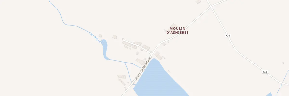 Plan du 5 Moulin d’Asnieres à Asnières-sur-Blour