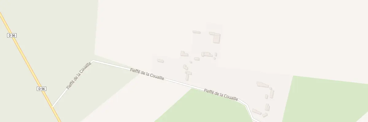 Plan du 5 Fieffe de la Couaille aux Baux-de-Breteuil