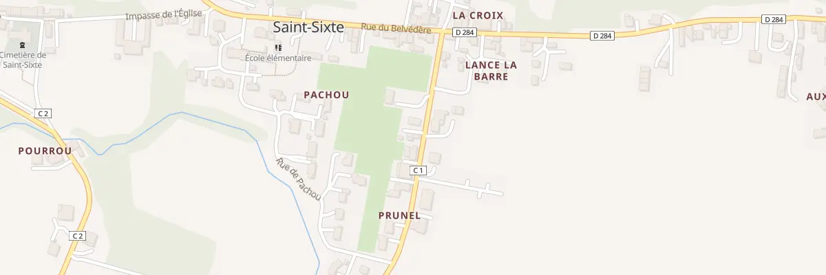Plan du 5079 Prunel à Saint-Sixte