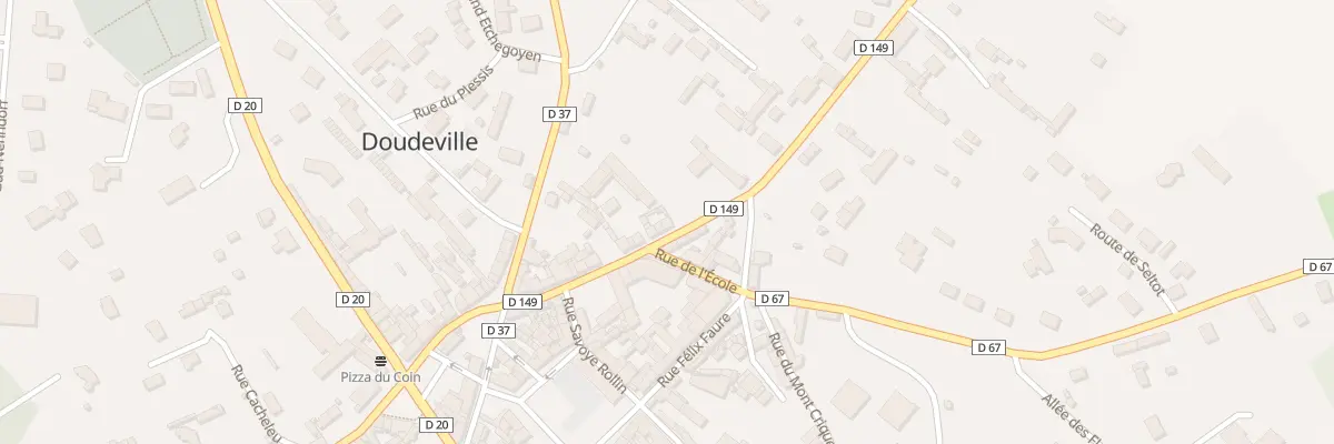 Plan du 47 Rue Auguste Cavé à Doudeville