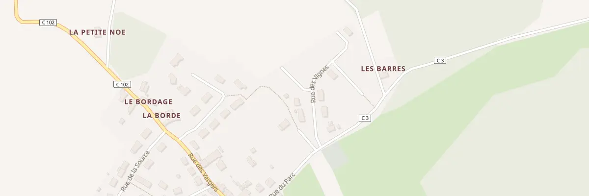 Plan du 3 Rue des Vignes à Marolles-lès-Saint-Calais