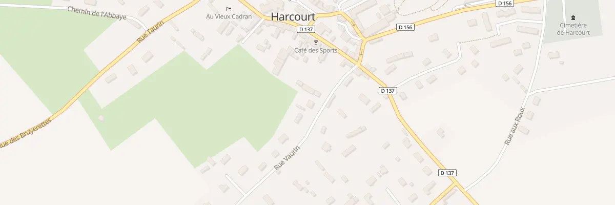 Plan du 2 Rue Vaurin à Harcourt