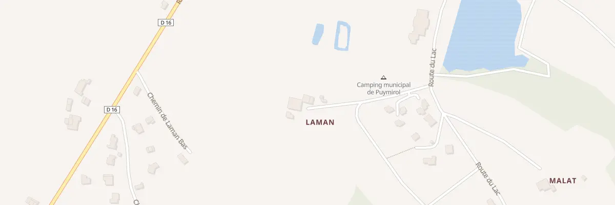 Plan du 396 Laman à Puymirol