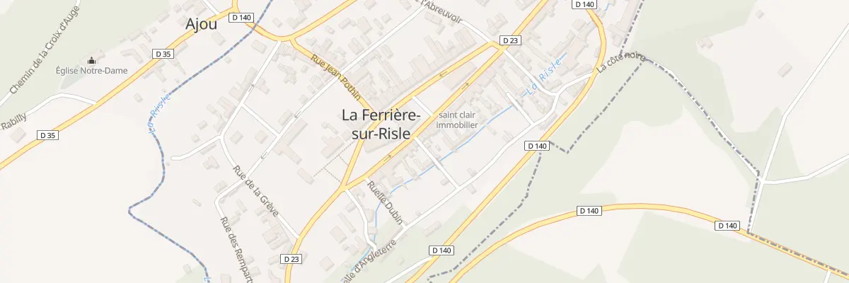 Plan du 18 Rue des Huchiers à La Ferrière-sur-Risle