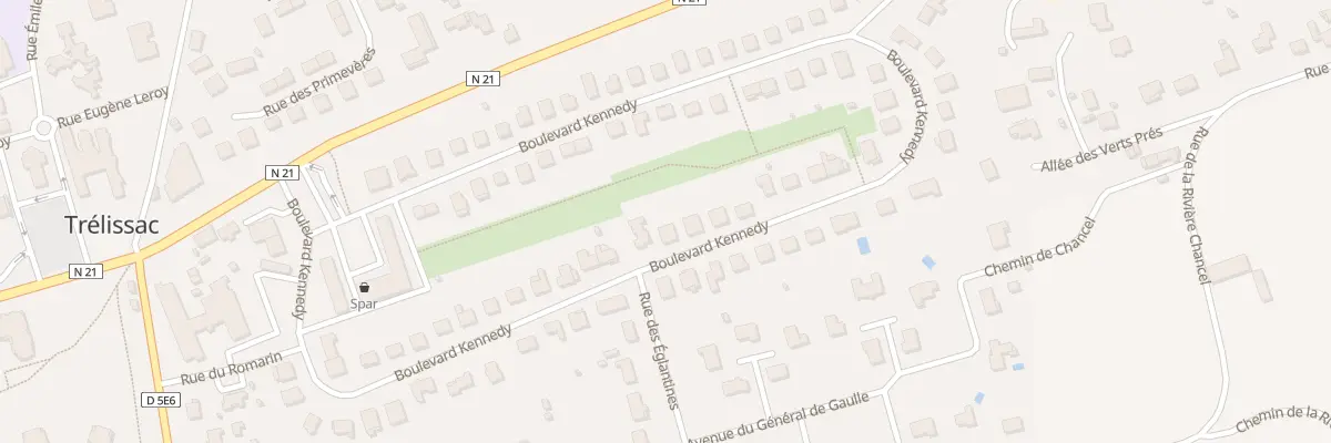 Plan du 62 Bd Kennedy à Trélissac
