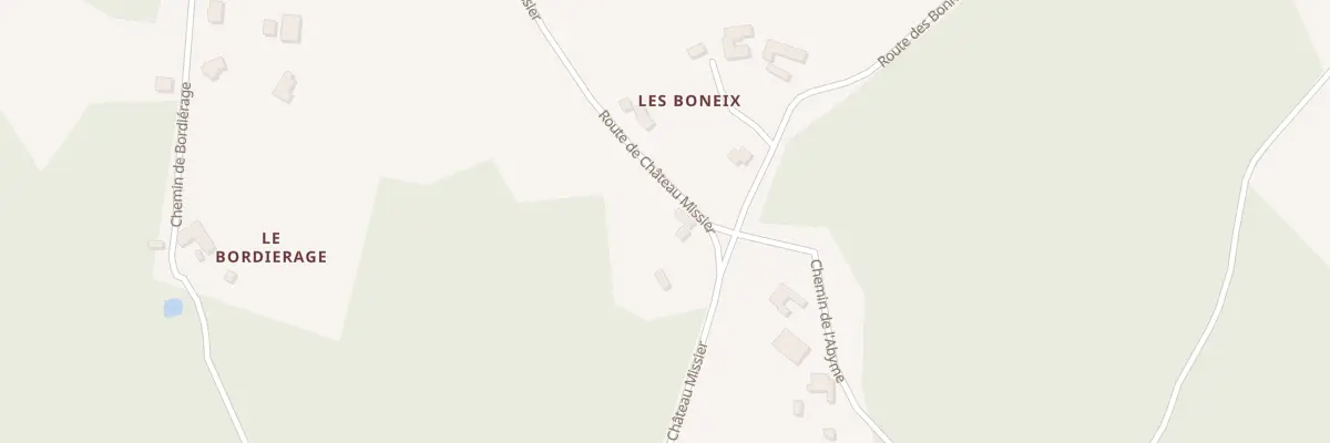 Plan du 1621 Rte de Château Missier à Sanilhac