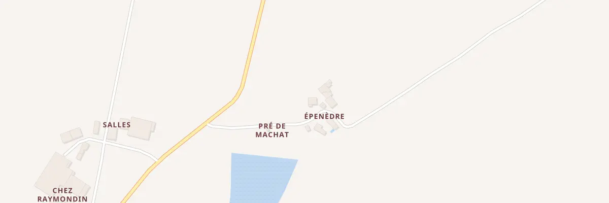 Plan du 1 Epenedre à Chassenon