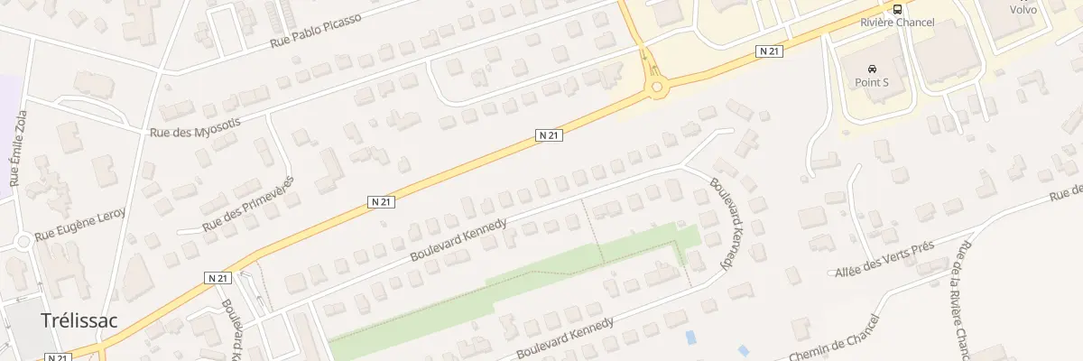 Plan du 29 Bd Kennedy à Trélissac