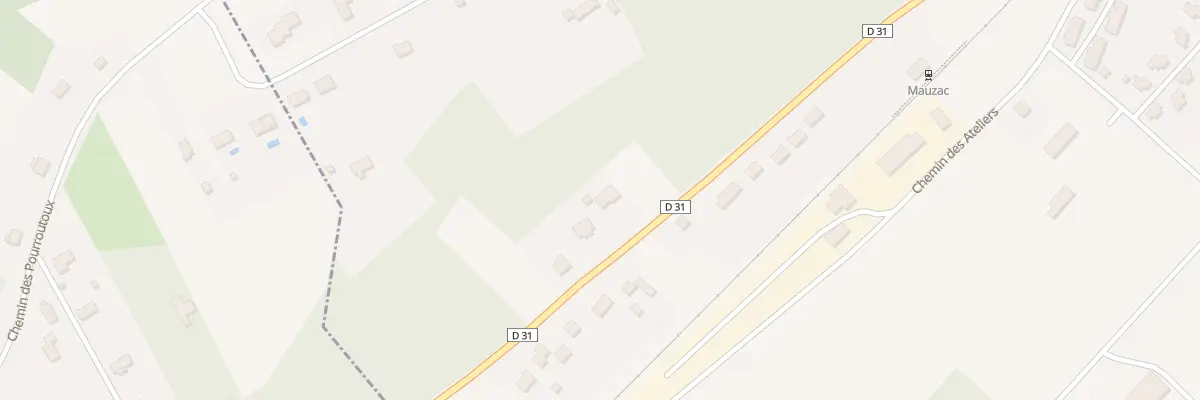 Plan du 490 Rte de la Gare à Mauzac-et-Grand-Castang