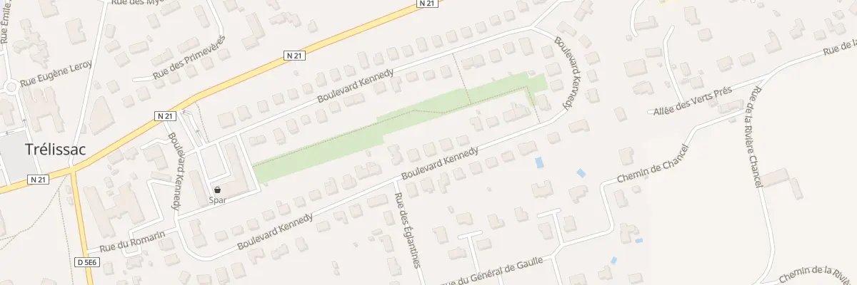 Plan du 60 Bd Kennedy à Trélissac