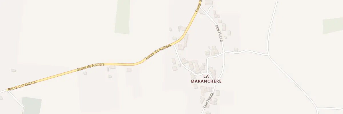 Plan du 5002 La Maranchere à Paizay-le-Sec
