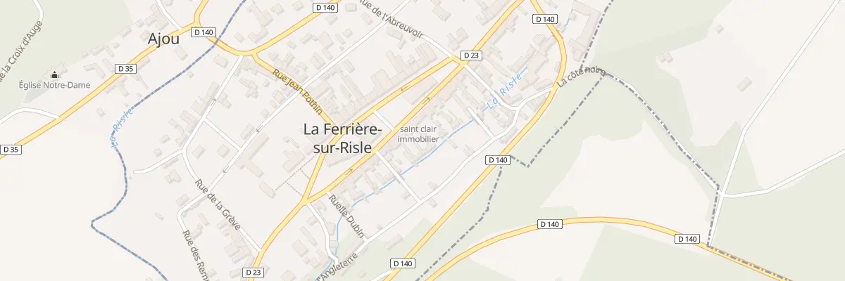 Plan du 32 Rue des Huchiers à La Ferrière-sur-Risle