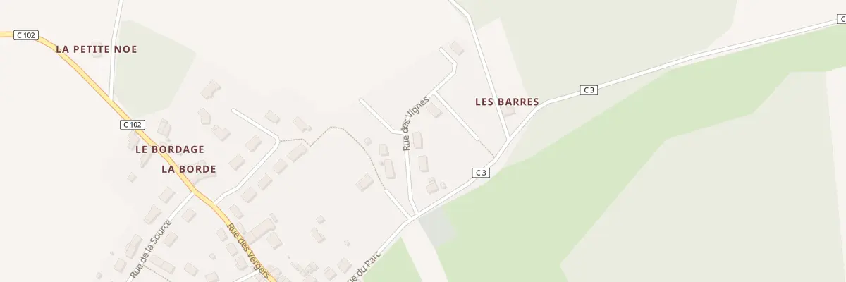 Plan du 6 Rue des Vignes à Marolles-lès-Saint-Calais