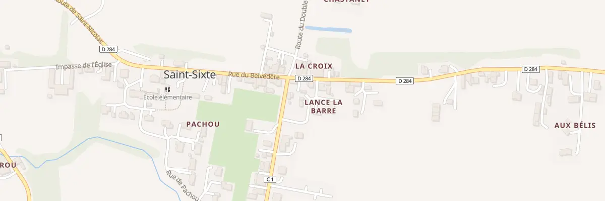 Plan du 7 Imp Lance la Barre à Saint-Sixte