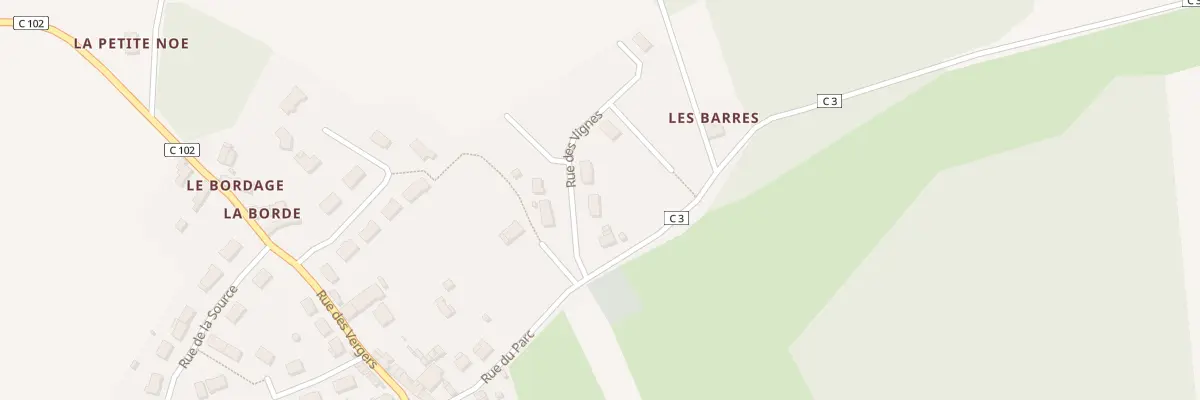 Plan du 4 Rue des Vignes à Marolles-lès-Saint-Calais