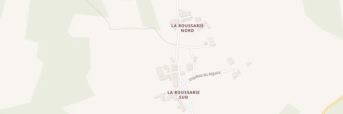 Plan du 244 La Roussarie Sud à Milhac-de-Nontron