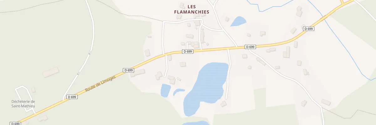 Plan du 8 Les Flamanchies à Saint-Mathieu